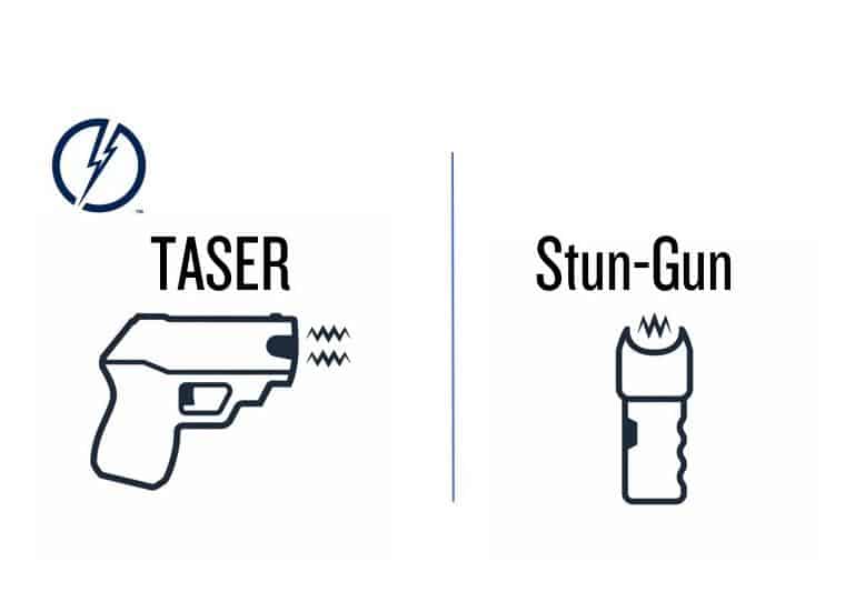 what is the difference between a taser and a stun gun